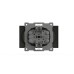 Розетка двухместная без заземления ELBI Zena Vega 609-011100-908