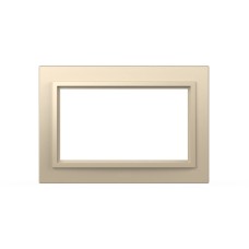 Рамка для двухместной розетки без заземления ELBI Zena 608-012500-908