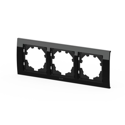 Рамка трехместная ELBI Zena Platin 500-073300-227