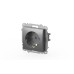 Розетка с заземлением и защитой от детей ELBI Zena Vega 609-011000-243