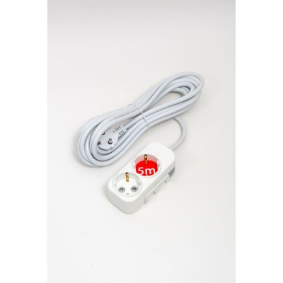 Удлинитель с/з 2вх с защитными шторками ELBI Myra 527-010205-221