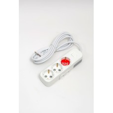 Удлинитель с/з 3вх с защитными шторками с включателем ELBI Myra 527-010203-312