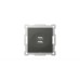Розетка USB 5V 2,1A 2-я ELBI Zena Vega 609-011100-143