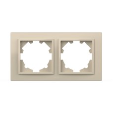 Рамка двухместная ELBI Zena 500-010300-226