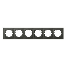 Рамка шестиместная ELBI Vega 510-011100-252