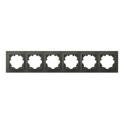 Рамка шестиместная ELBI Vega 510-011100-252