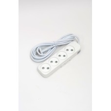 Удлинитель 4вх с защитными шторками ELBI Myra 527-010203-430