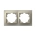 Рамка двухместная ELBI Vega 510-011400-226