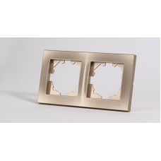 Рамка двухместная ELBI Vega 510-011400-226