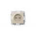 Розетка без заземления ELBI Zena Vega 609-010300-215