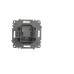 Розетка для TV с экраном (концевая) ELBI Zena Vega 609-010300-273