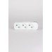Колодка 3вх с защитными шторками ELBI Myra 527-010200-300
