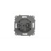 Розетка без заземления ELBI Zena Vega 609-012500-215