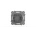 Выключатель двухклавишный ELBI Zena Vega 609-011100-202