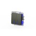 Выключатель двухклавишный с подсветкой ELBI Zena Vega 609-011100-203