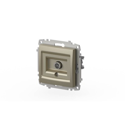 Розетка для TV с экраном (концевая) ELBI Zena Vega 609-011400-273