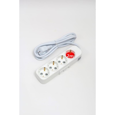 Удлинитель с/з 4вх с защитными шторками ELBI Myra 527-010202-421