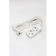 Удлинитель с/з 2вх с защитными шторками ELBI Myra 527-010205-211