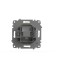 Розетка для TV с экраном (концевая) ELBI Zena Vega 609-010200-273