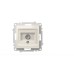 Розетка для TV с экраном (концевая) ELBI Zena Vega 609-010200-273