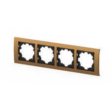 Рамка четырехместная ELBI Zena Platin 500-073500-228