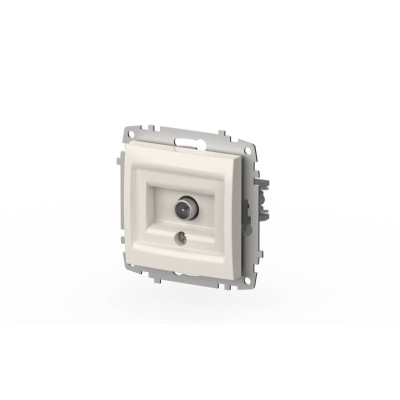 Розетка для TV с экраном (концевая) ELBI Zena Vega 609-010200-273