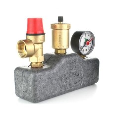 Группа безопасности водонагревателя ELSEN до 50 кВт, ВР, 3 бар, 1"