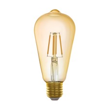 Светодиодная филаментная лампа Eglo CONNECT E27 5,5W 2200K колба янтарная 11865