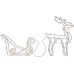 Светодиодная фигура Eglo Tuby Deer 411447