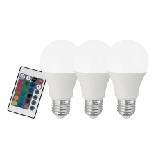 Лампа светодиодная диммируемая Eglo E27 7,5W 3000K груша матовая 10681