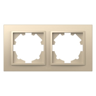 Рамка на 2 поста Elbi Eleсtriс Zena 500-012500-226