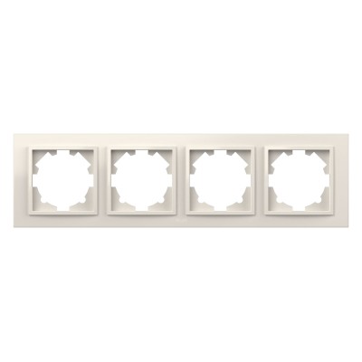 Рамка на 4 поста Elbi Eleсtriс Zena 500-010200-228