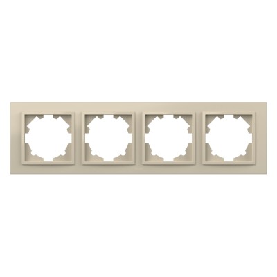 Рамка на 4 поста Elbi Eleсtriс Zena 500-010300-228