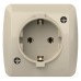 Розетка с заземлением Elbi Eleсtriс Alsu 7 504-010300-217