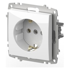 Розетка с заземлением, без рамки Elbi Eleсtriс Zena Vega 609-015600-217