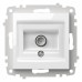 ТВ-розетка проходная без рамки Elbi Eleсtriс Zena Vega 609-015600-272