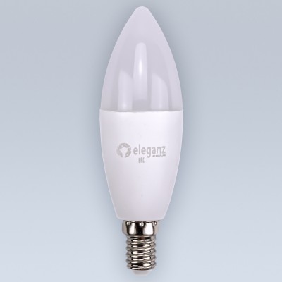 Лампа светодиодная Eleganz  E14 9Вт 3000K EL-0080