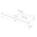 Подсветка для картин Elektrostandard Monza LED 40128/LED бронза 4690389198427 a064138