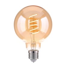 Лампа светодиодная филаментная Elektrostandard E27 8W 3300K шар прозрачный 4690389047732