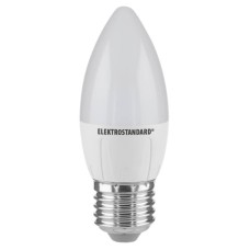Лампа светодиодная Elektrostandard E27 8W 6500K свеча матовая 4690389152351
