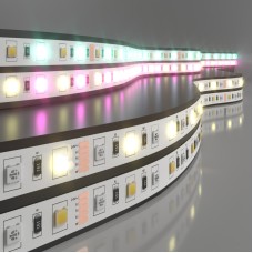 Светодиодная лента Elektrostandard 24V 14,4W 60Led 5050+5050 IP20 MIX RGB/теплый белый, 5м 4690389172250