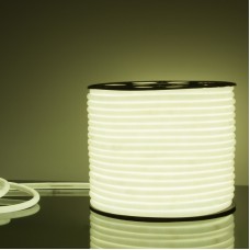 Светодиодный гибкий неон Elektrostandard 220V 9,6W 144Led 2835 IP67 круглый холодный белый, 50 м 4690389134692