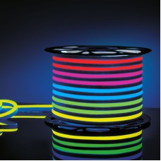 Светодиодный гибкий неон Elektrostandard 220V 12W 80Led 5050 IP67 односторонний RGB, 50 м 4690389145476