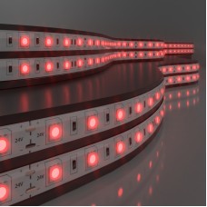 Светодиодная лента Elektrostandard 24V 14,4W 60Led 5050 IP65 красный, 5м 4690389167775