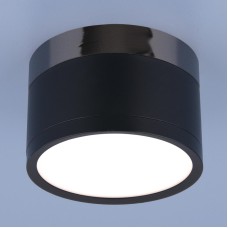 Потолочный светодиодный светильник Elektrostandard DLR029 10W 4200K черный матовый 4690389122019