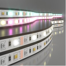 Светодиодная лента Elektrostandard 24V 14,4W 60Led 5050+5050 IP20 MIX RGB/дневной белый, 5м 4690389172267