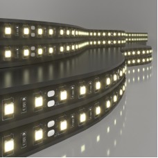 Светодиодная лента Elektrostandard 24V 14,4W 60Led 5050 IP20 теплый белый, Black, 5м 4690389172168