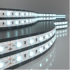 Светодиодная лента Elektrostandard 24V 14,4W 60Led 5050 IP65 холодный белый, 5м 4690389167751