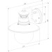 Уличный настенный cветильник Elektrostandard Talli D GL 3002D брауни 4690389106569