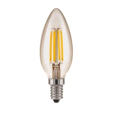 Лампа светодиодная филаментная Elektrostandard E14 7W 3300K прозрачная 4690389062889